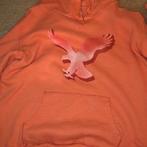 Orange hoodie